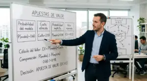 Apuestas de valor en fútbol: fórmula, cálculo y ejemplos reales