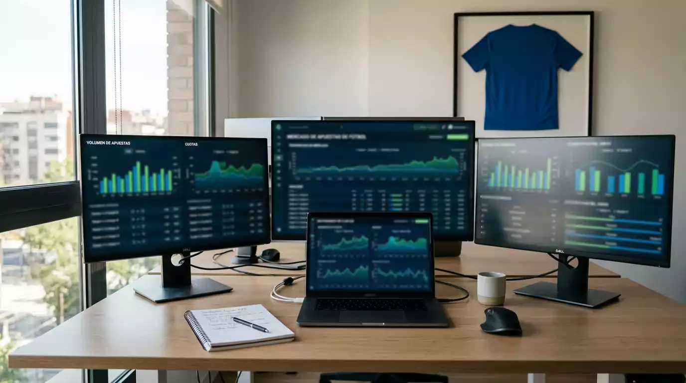 Estadísticas del mercado de apuestas deportivas de fútbol