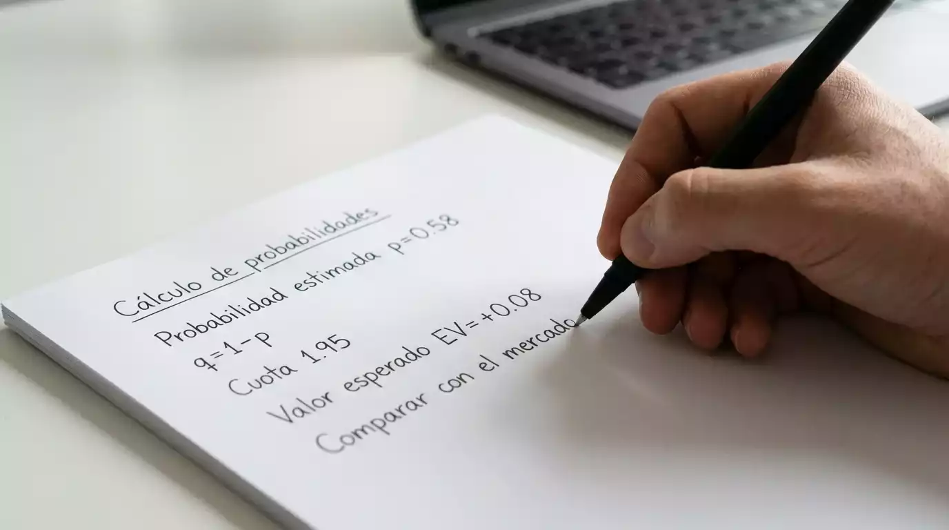 Probabilidad implícita cuotas: cómo calcularla paso a paso