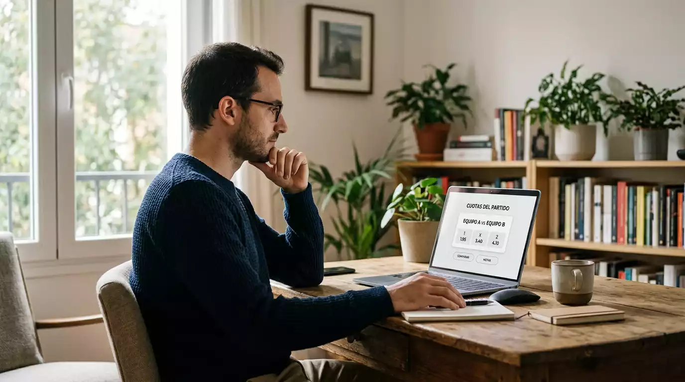Psicología apuestas deportivas: sesgos cognitivos y control emocional